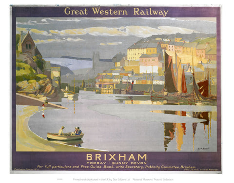 Brixham 24" x 32" Matte Mounted Print