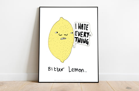Bitter Lemon - 11X14inch Premium Art Print