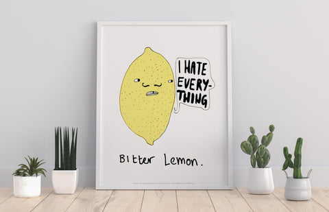 Bitter Lemon - 11X14inch Premium Art Print