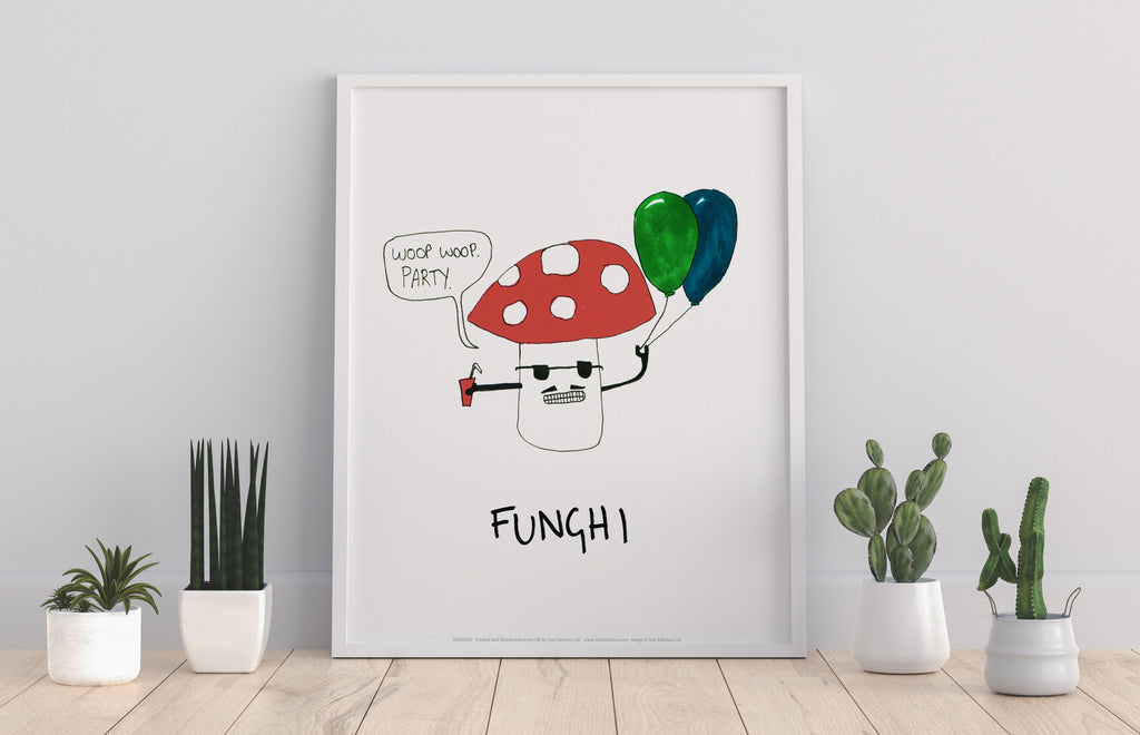 Funghi - 11X14inch Premium Art Print