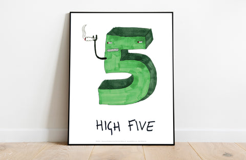 High Five - 11X14inch Premium Art Print