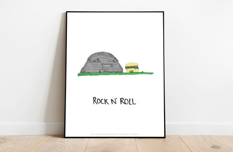 Rock N Roll - 11X14inch Premium Art Print