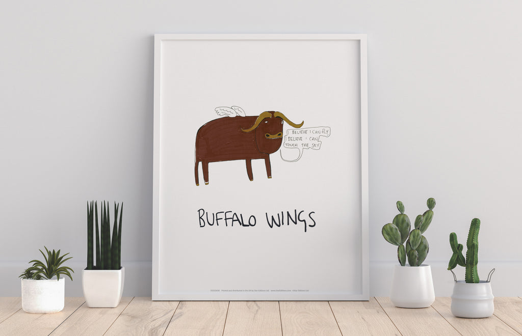 Buffalo Wings - 11X14inch Premium Art Print