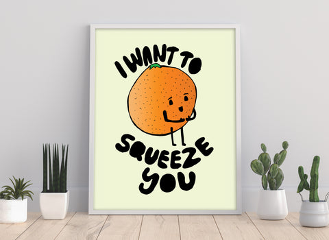 Orange Squeeze - 11X14inch Premium Art Print