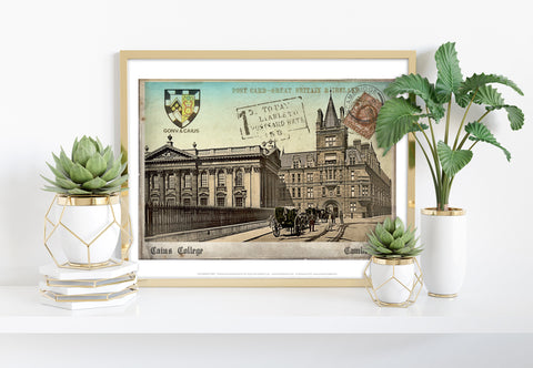 Caius College - Cambridge - 11X14inch Premium Art Print