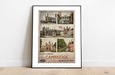 Colleges In Cambridge - 11X14inch Premium Art Print