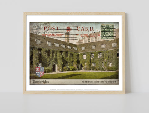 Corpus Christi College - Cambridge - Premium Art Print