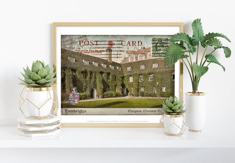 Corpus Christi College - Cambridge - Premium Art Print