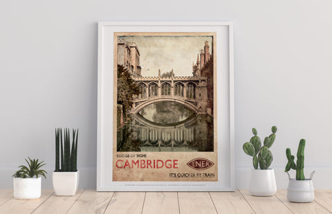 Bridge Of Sighs - Cambridge - 11X14inch Premium Art Print