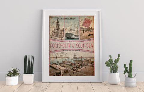Portsmouth And Southsea - Attractions - Premium Art Print