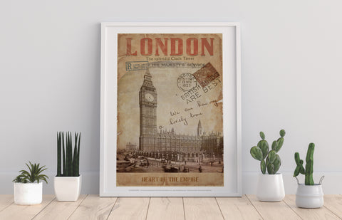 London - Heart Of The Empire - 11X14inch Premium Art Print