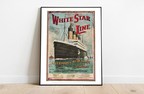 White Star Line - 11X14inch Premium Art Print