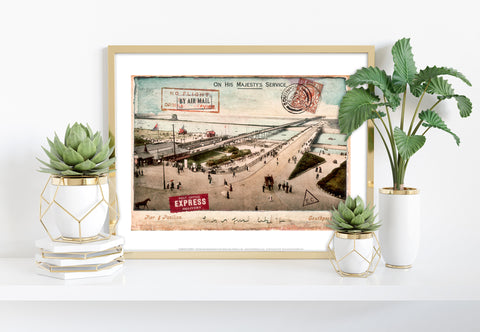 Pier And Pavillion - Southport - 11X14inch Premium Art Print