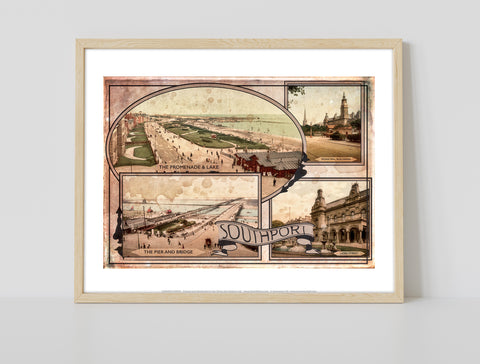 Southport Attractions - 11X14inch Premium Art Print