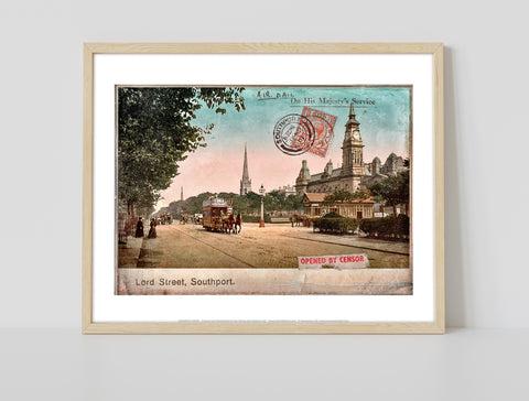 Lord Street - Southport - 11X14inch Premium Art Print