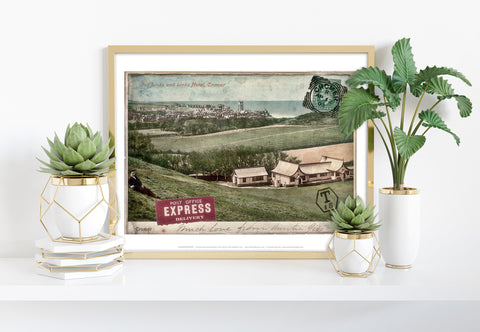 Golf Links And Links Hotel - Cromer - Premium Art Print