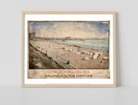 Gorleston-On-Sea - 11X14inch Premium Art Print