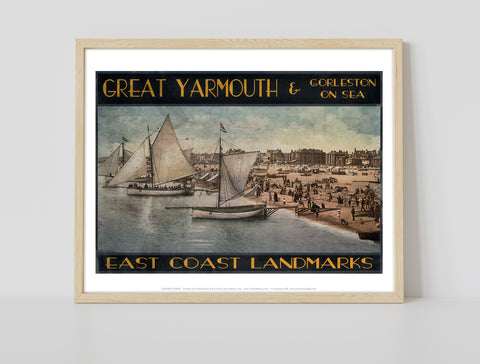 Great Yarmouth And Gorleston-On-Sea - Premium Art Print