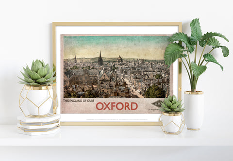 This England Of Ours - Oxford - 11X14inch Premium Art Print
