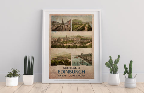 Scotland, Edinburgh By East Coast Road - Premium Art Print