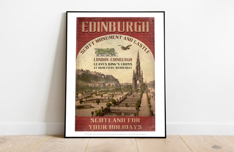 London To Edinburgh - 11X14inch Premium Art Print