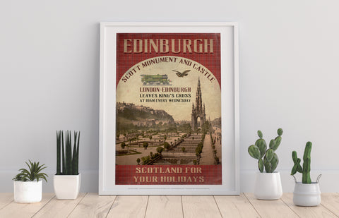 London To Edinburgh - 11X14inch Premium Art Print