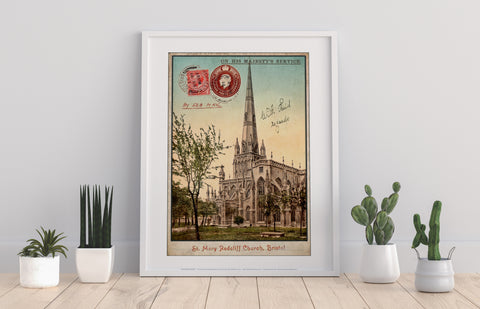 St. Mary Redcliff Church - Bristol - Premium Art Print