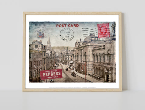 High Street - Bath - 11X14inch Premium Art Print