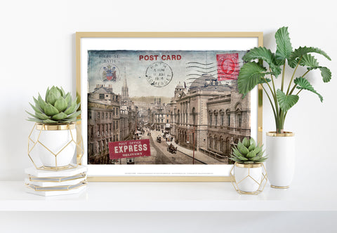 High Street - Bath - 11X14inch Premium Art Print