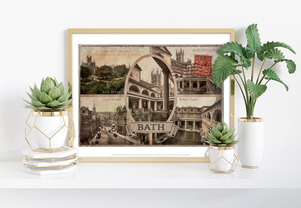 Bath - Attractions - 11X14inch Premium Art Print