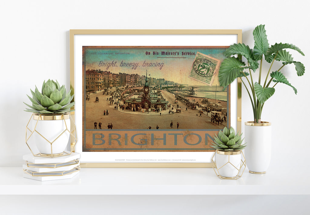 The Aquarium - Brighton - 11X14inch Premium Art Print