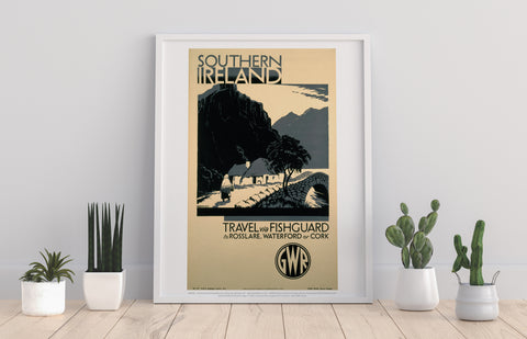 Fishguard To Rosslare, Waterford Or Cork Art Print