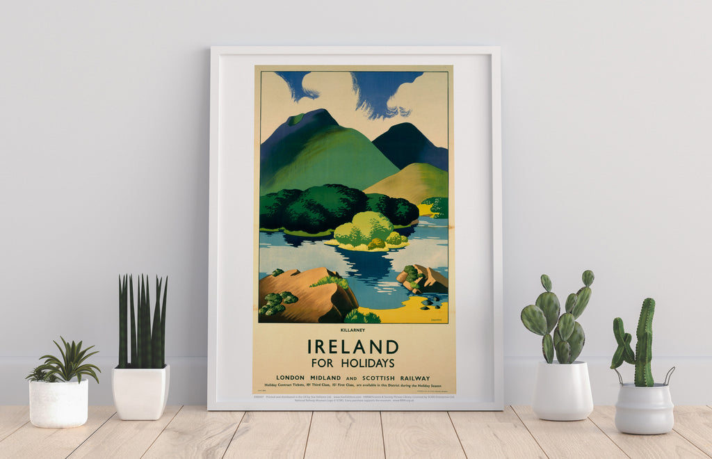 Killarney - Ireland For Holidays - 11X14inch Premium Art Print