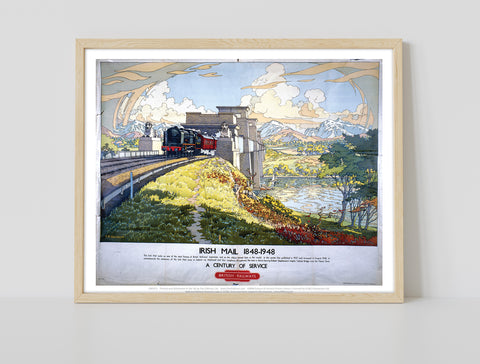 Irish Mail 1848-1948 - A Century Of Service - Art Print