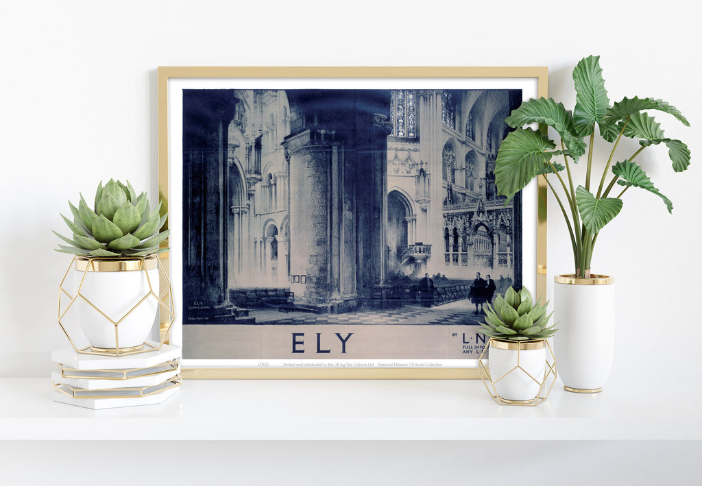 Inside Ely Cathedral - 11X14inch Premium Art Print