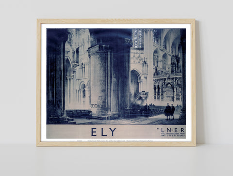 Inside Ely Cathedral - 11X14inch Premium Art Print