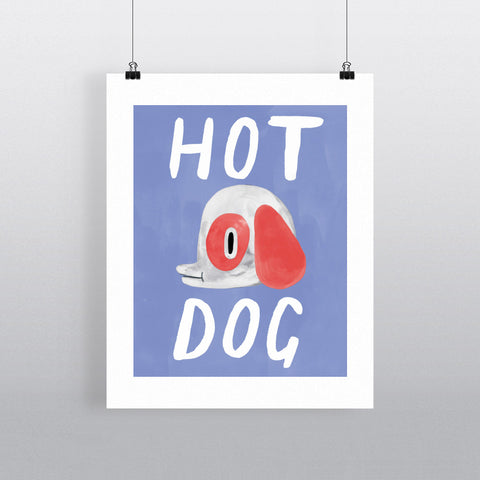 Hot Dog 11x14 Print