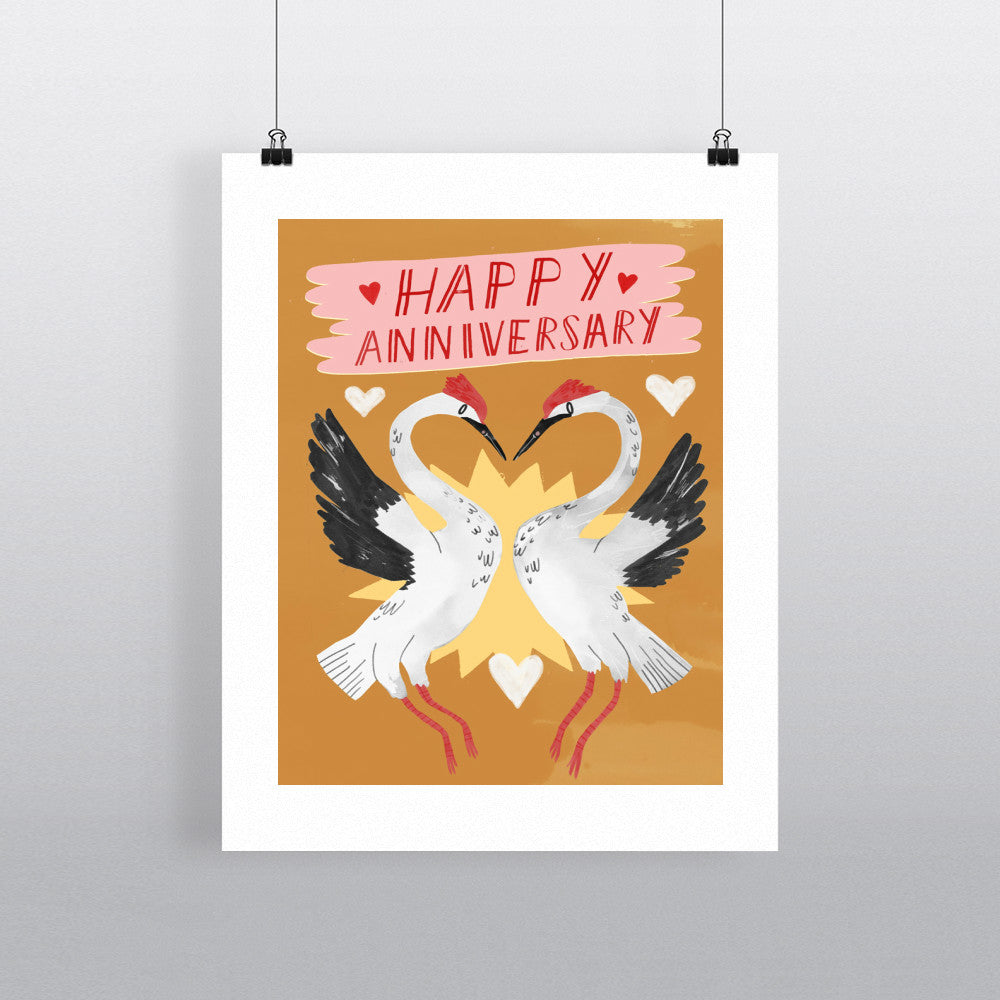 Happy Annivrsary 11x14 Print