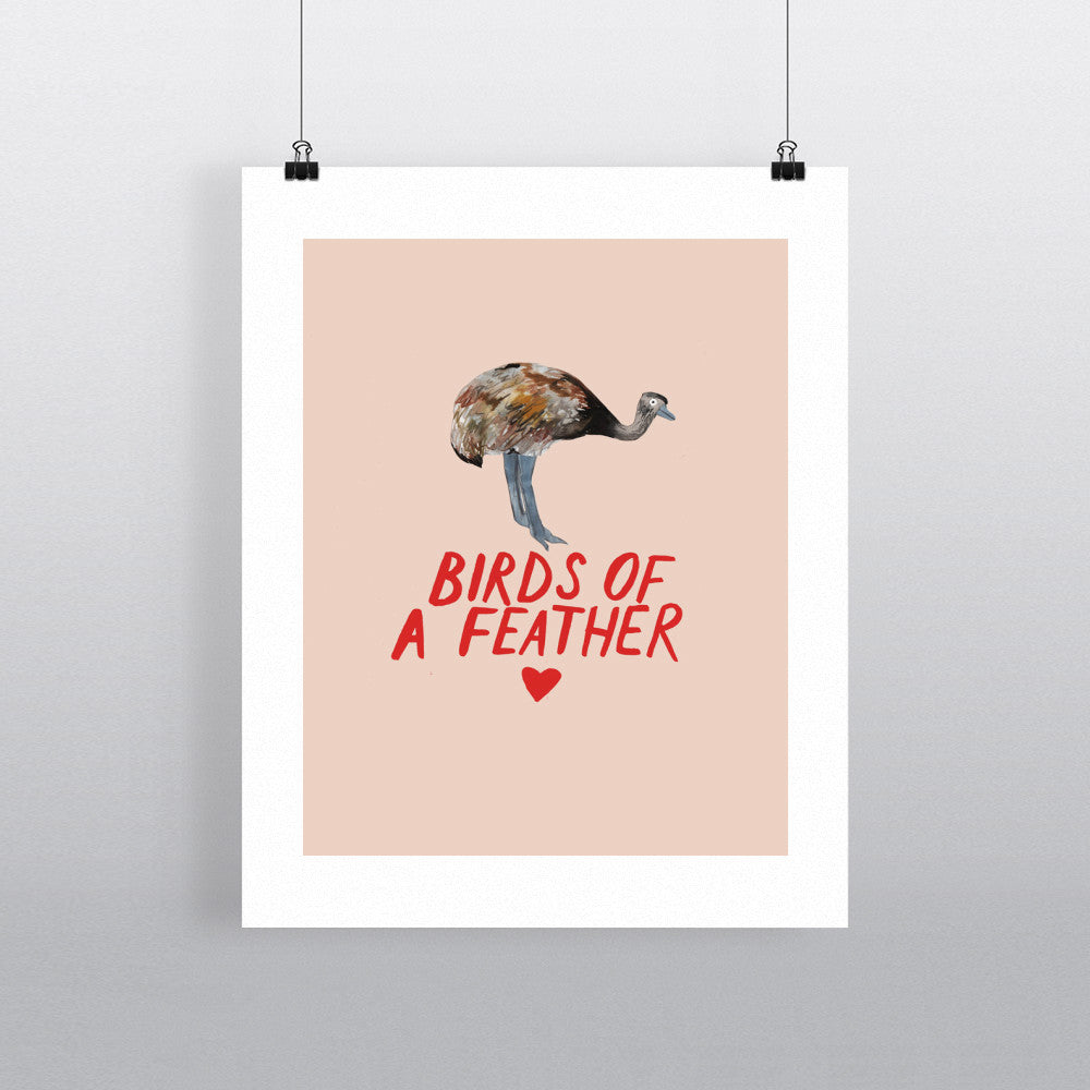 Birds of a Feather 11x14 Print