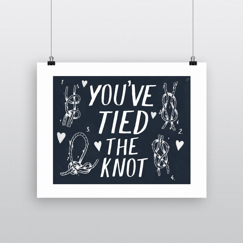 You've Tied The Knot 11x14 Print