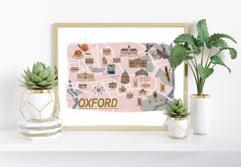 Oxford Landmarks - 11X14inch Premium Art Print