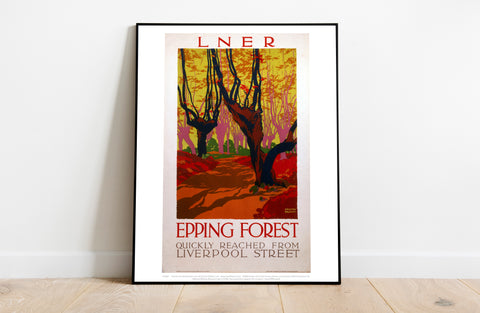 Epping Forest Quickly Reached - 11X14inch Premium Art Print