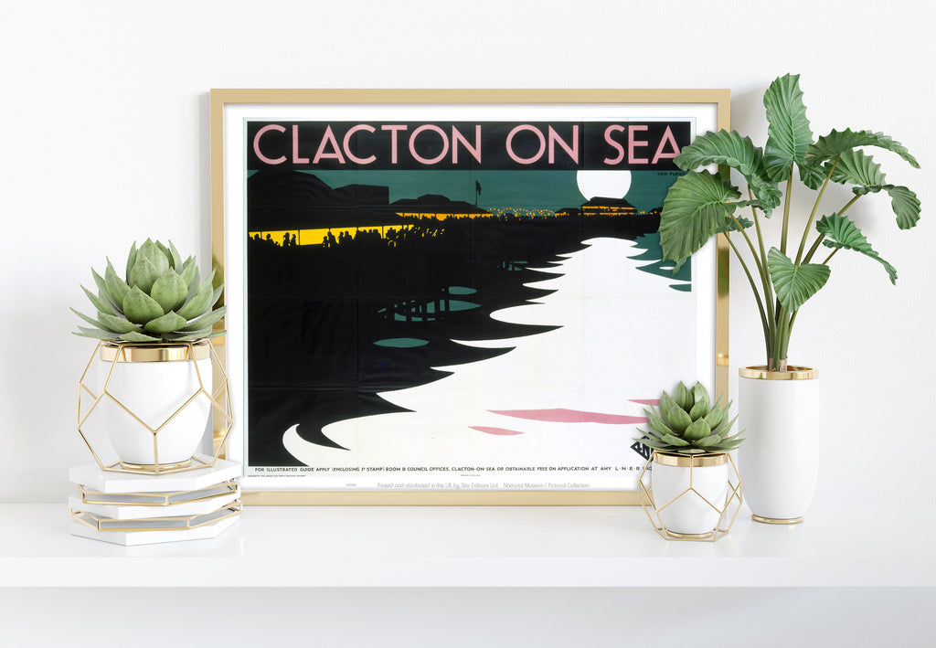 Clacton On Sea - Ess02 - 11X14inch Premium Art Print