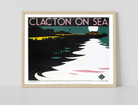 Clacton On Sea - Ess02 - 11X14inch Premium Art Print