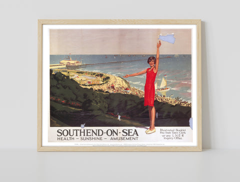 Southend On Sea Health Sunshine Amusement - Art Print