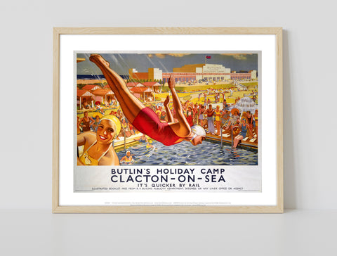 Butlin's Holiday Camp, Clacton-On-Sea - Premium Art Print