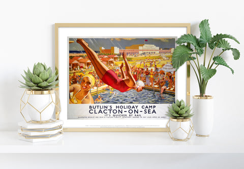 Butlin's Holiday Camp, Clacton-On-Sea - Premium Art Print