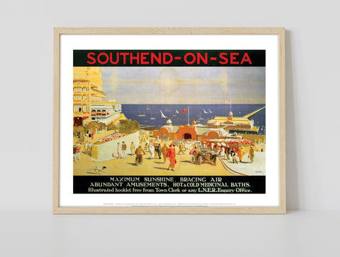 Southend On Sea Maximum Sunshine - 11X14inch Premium Art Print