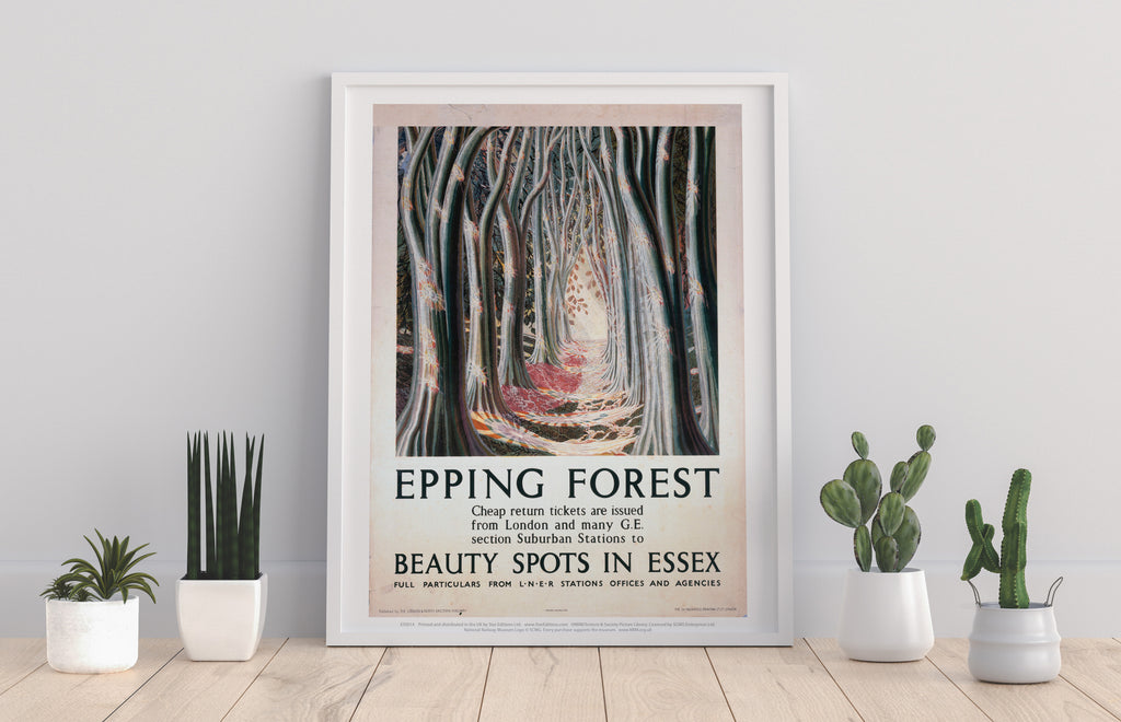 Epping Forest Beauty Spots In Essex - Premium Art Print