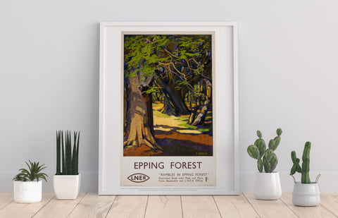 Rambles In Epping Forest - 11X14inch Premium Art Print